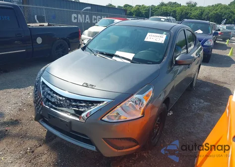 2016 Nissan Versa 1.6 S из США, поврежденный, VIN 3N1CN7AP4GL849681